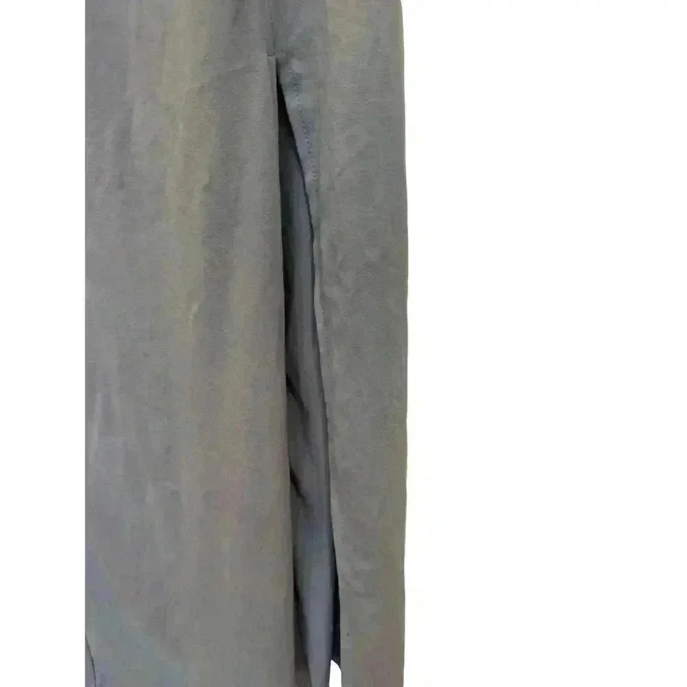 NWT Urban Outfitters Womens Midi V Neck Adjustable Strap Slit Tank Dress Blue XS - Picture 5 of 10